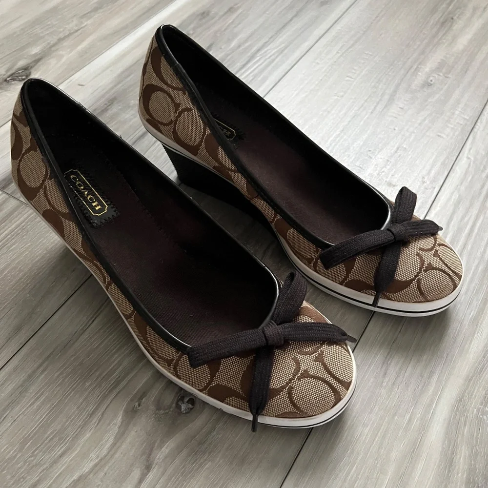 Coach wedges - Picture 4 of 6